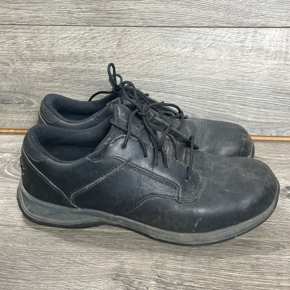 Red Wing Shoed Mens 8.5 E2 Black Static Dissipative Slip Resistant Work Oxford